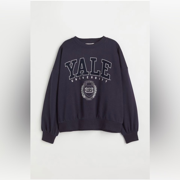 🟥[H&M] Sweatshirt with Yale Print - Picture 9 of 10